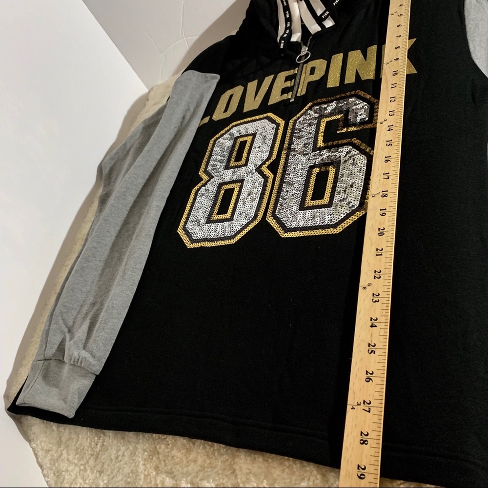 Victoria’s Secret bling halfzip MEDIUM - Picture 5 of 5